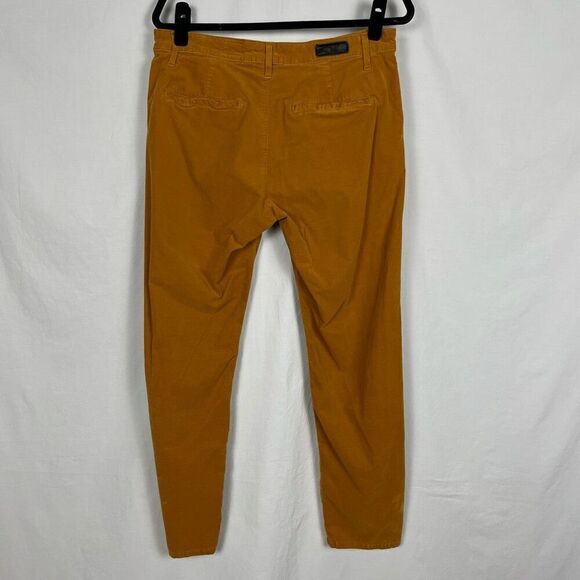 Ag Jeans The Caden Tailored Trouser Burnt Orange Corduroy Pant - Women’s 10 - Picture 5 of 6